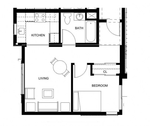 7339 43rd Avenue S Studio-1 Bed Apartment for Rent - Photo Gallery 241